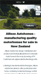 Mobile Screenshot of allisee.co.nz